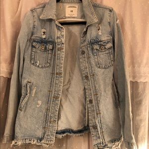 ZARA light wash denim jacket